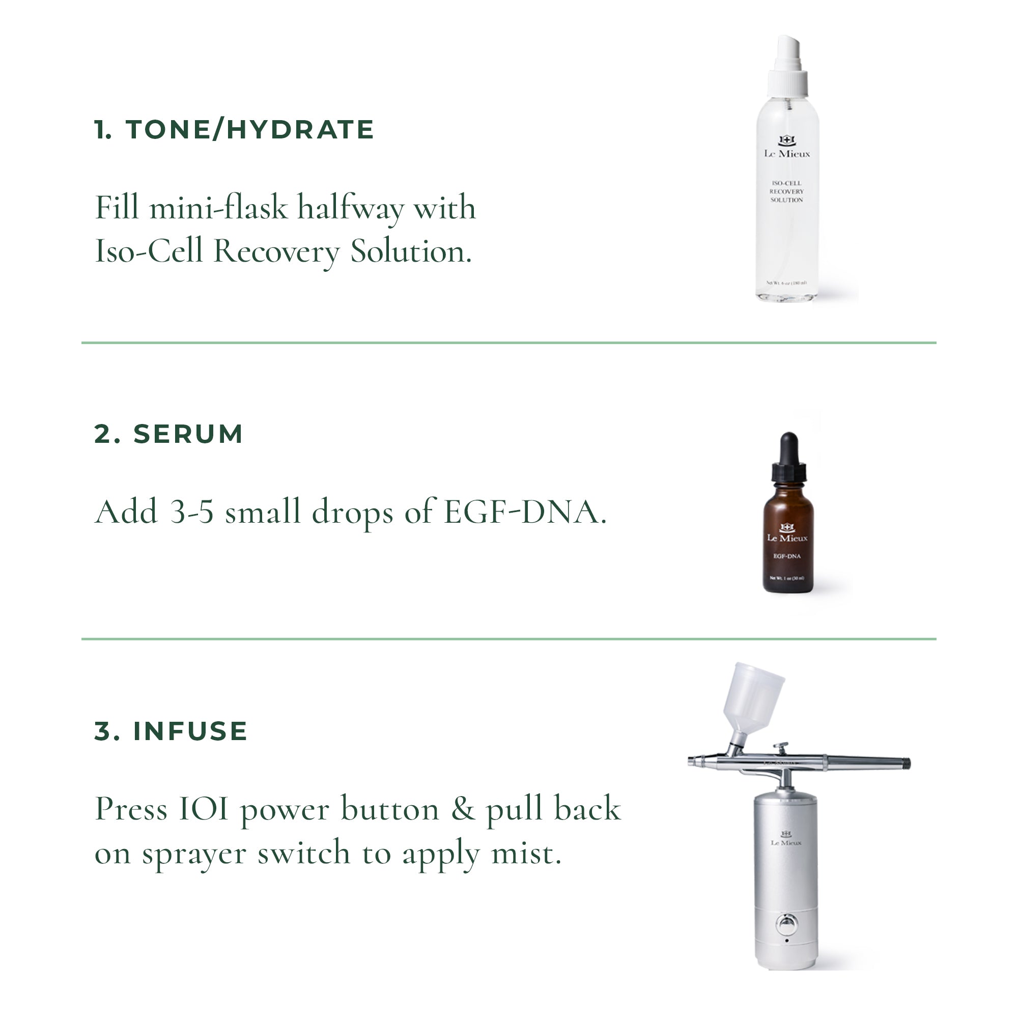 Calm & Repair Trio