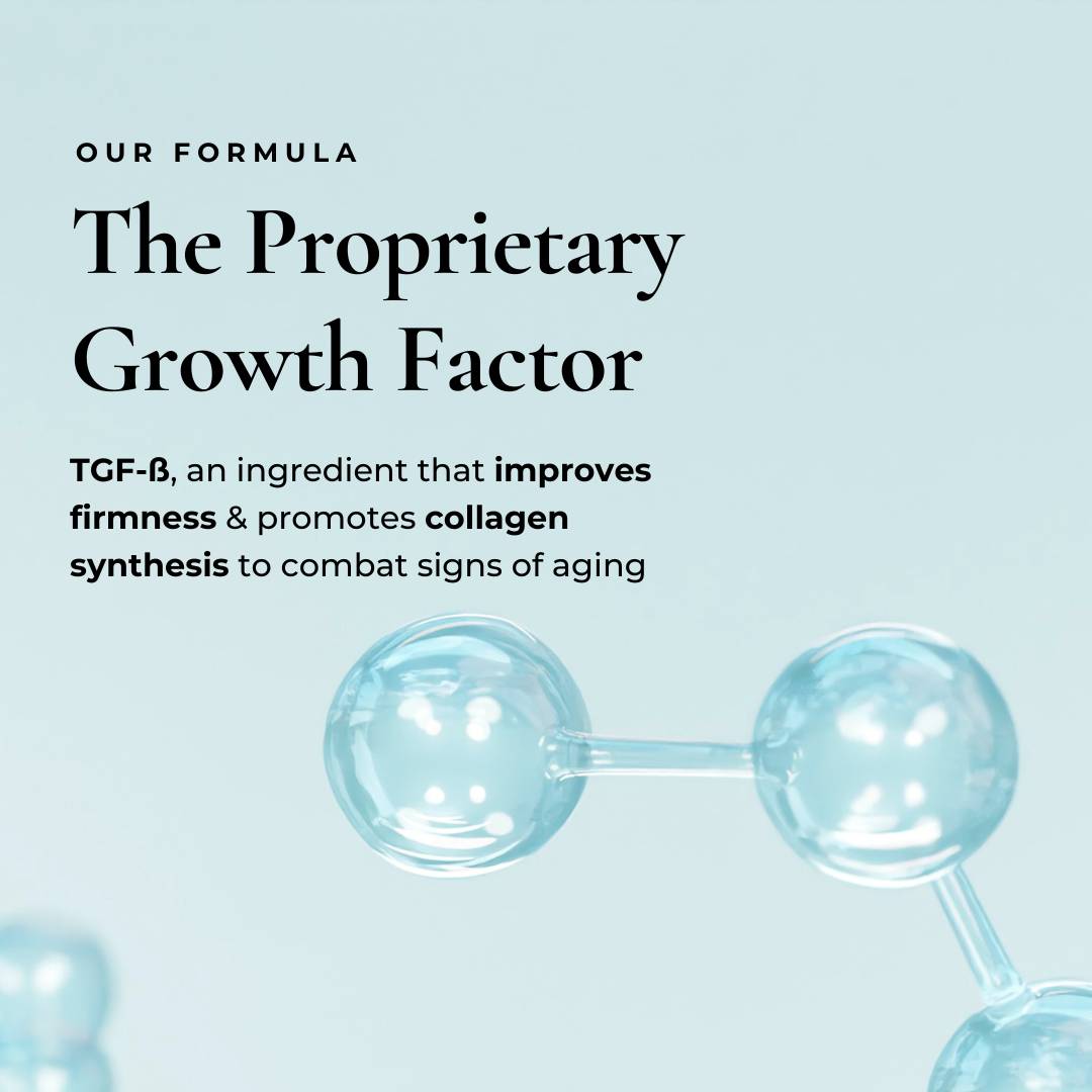 Growth Factors improve firmness combat signs of aging