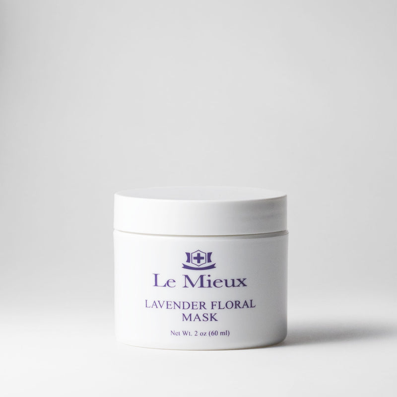 Lavender Floral Mask