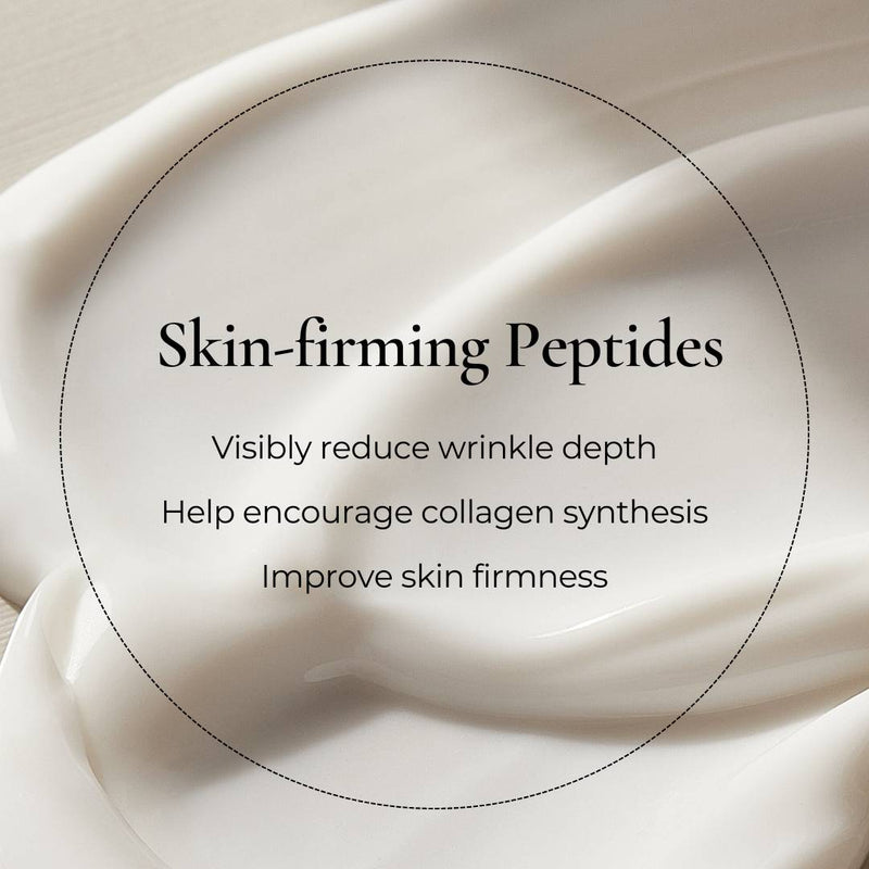 Cream texture peptides benefits for skin