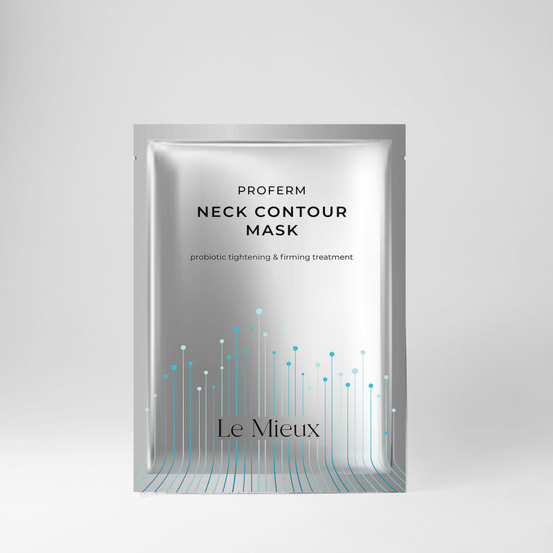 Proferm Neck Contour Mask isolated on a light grey background 